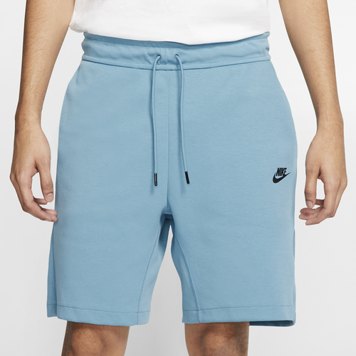 Nike Mens Nike Tech Fleece Shorts - Mens Cerulean/Black Size XXL