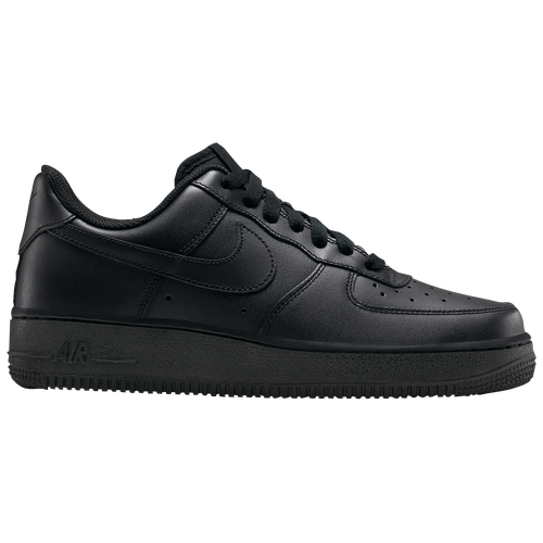 Nike Womens Nike Air Force 1 07 LE Low - Womens Basketball Shoes Black/Black Size 06.0