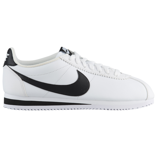 Nike Womens Nike Classic Cortez - Womens Running Shoes White/Black/White Size 07.0