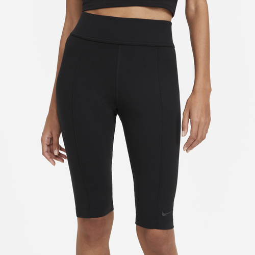 Nike Womens Nike Essential Knee Length Legging - Womens Black/Black Size M