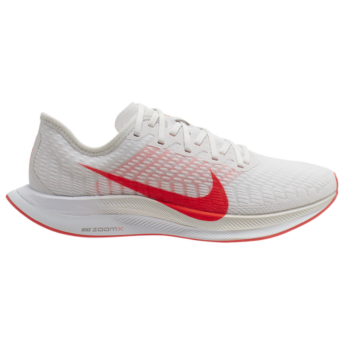 Nike Womens Nike Zoom Pegasus Turbo 2 - Womens Running Shoes Platinum Tint/Laser Crimson/White Size 09.0