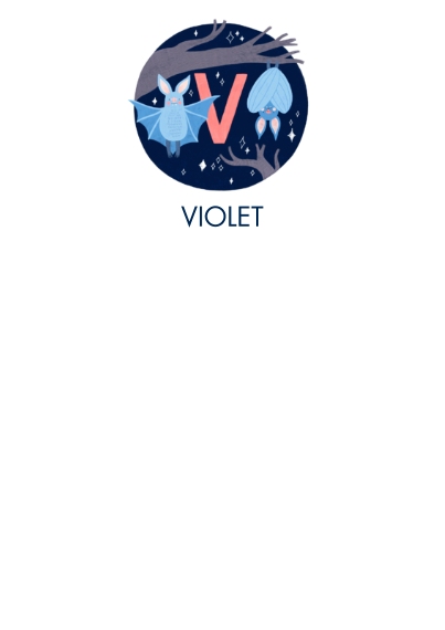 Non-Photo Business Stationery, Business Printing -Animal Monogram V