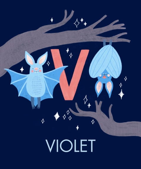 Non Photo Plush Fleece Photo Blanket, 50x60, Gift -Animal Monogram V