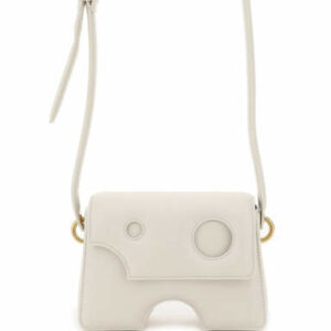 OFF-WHITE BURROW 22 SHOULDER BAG OS White Leather