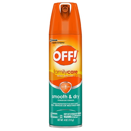 Off! FamilyCare Insect Repellent I, Smooth & Dry - 4.0 oz