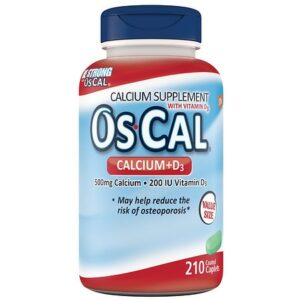 Os Cal Calcium + D3 500 mg Calcium Supplement - 210.0 ea