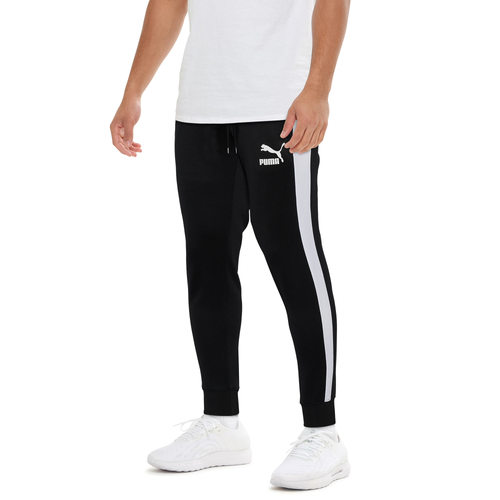 PUMA Mens PUMA Iconic T7 Track Pants - Mens Puma Black Size XL