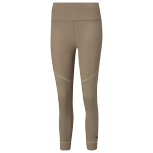 PUMA Womens PUMA Studio Rib 7/8 Leggings - Womens Beige/Beige Size S