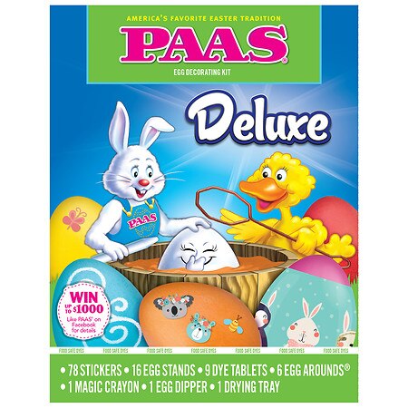 Paas Deluxe Egg Decorating Kit - 1.0 ea