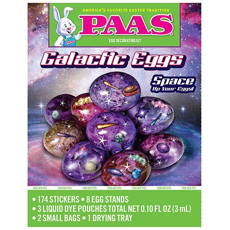 Paas Galactic Eggs Decorating Kit - 1.0 ea