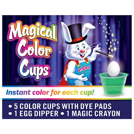 Paas Magical Color Cups Egg Decorating Kit - 1.0 ea