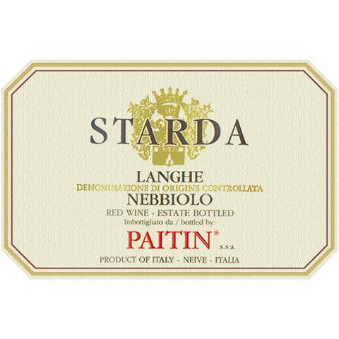 Paitin 2018 Starda Langhe Nebbiolo - Red Wine