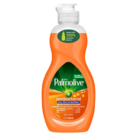 Palmolive Antibacterial Ultra Strength Dishwashing Liquid Hand Dish Soap - 8.0 fl oz