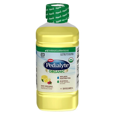 Pedialyte Organic Electrolyte Solution - 33.8 fl oz