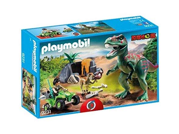 Playmobil Explorer Quad With T Rex