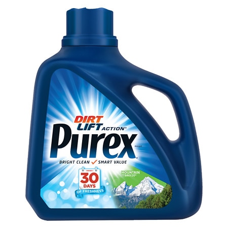 Purex Liquid Laundry Detergent Mountain Breeze - 150.0 fl oz