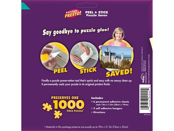 Puzzle Presto! Peel & Stick Puzzle Saver