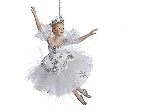 Queen Ballerina Christmas Ornament