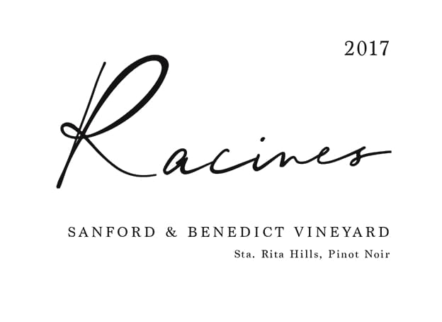 Racines 2017 Sanford & Benedict Vineyard Pinot Noir - Red Wine