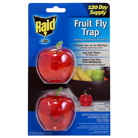 Raid Raid Apple Fruit Fly Trap - 2.0 ea