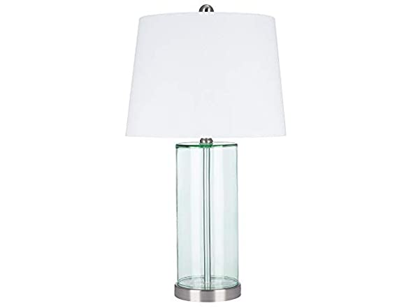 Ravenna Home Cylindrical Glass Table Lamps