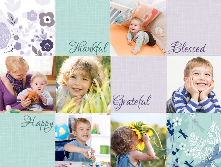 Religious Fleece Baby Blanket, 30x40, Gift -Inpirational Botanical