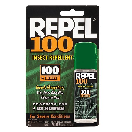 Repel 100 Insect Repellent, 100% DEET - 1.0 fl oz