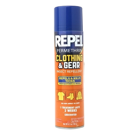 Repel Permethrin Clothing & Gear Insect Repellent Aerosol - 6.5 oz