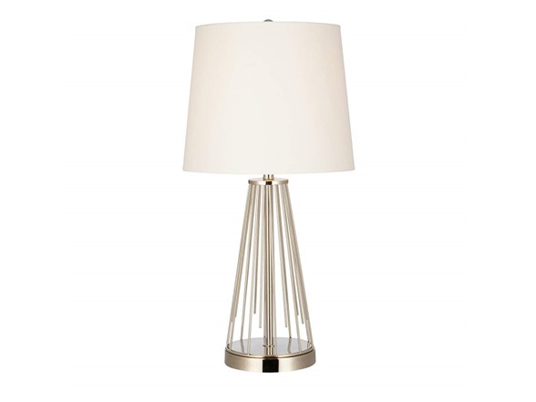 Rivet Metal Starburst Table Lamps