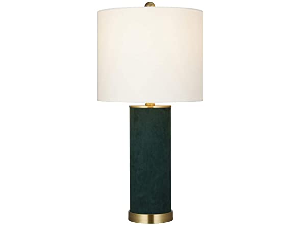 Rivet Suede Table Lamp