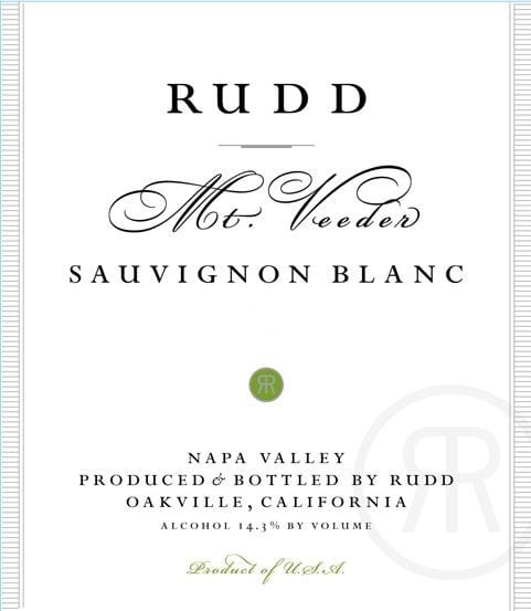 Rudd 2017 Sauvignon Blanc - White Wine