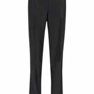 SPORTMAX LOOSE TROUSERS IN COTTON BLEND 38 Black