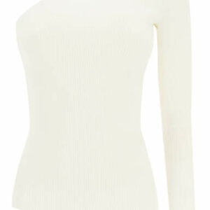 SPORTMAX ONE SHOULDER TOP M White