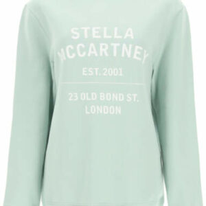 STELLA McCARTNEY 23 OLD BOND STREET CREWNECK SWEATSHIRT S Green Cotton