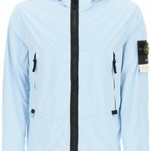 STONE ISLAND SKIN TOUCH NYLON-TC JACKET M Light blue Technical