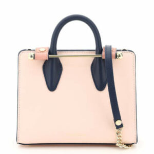 STRATHBERRY THE STRATHBERRY NANO TOTE BAG OS Pink, Blue Leather