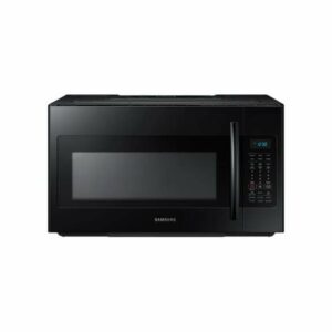 Samsung ME18H704SF 30 Inch Wide 1.8 Cu. Ft. Over-the-Range Microwave with Sensor Cook Black Cooking Appliances Microwave Ovens Over the Range