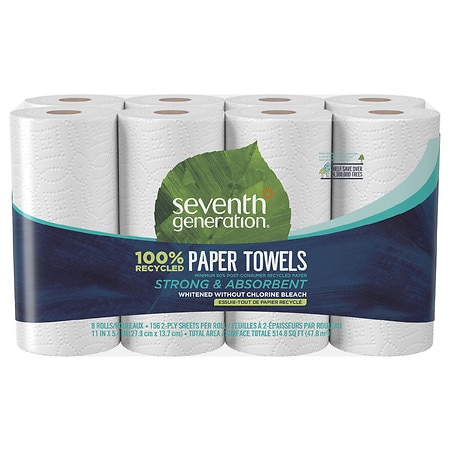 Seventh Generation Jumbo Paper Towels - 8.0 ea