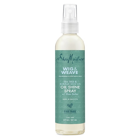 SheaMoisture Oil Shine Hair Spray Tea Tree and Borage Seed Oil - 8.0 oz