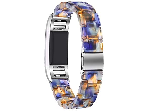 Silver Buckle Band Wristband Strap