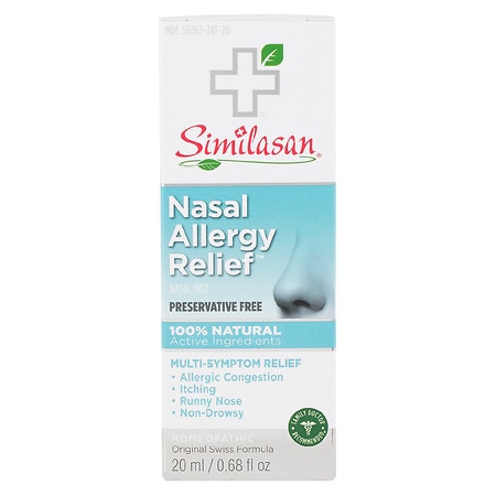 Similasan Nasal Allergy Relief Nasal Mist, Homeopathic .68OZ - 0.68 fl oz