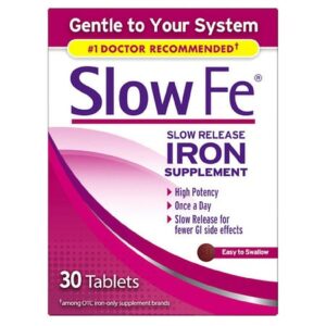 Slow Fe Iron Supplement For Iron Deficiency - 30.0 ea