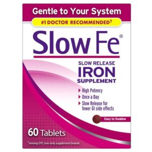 Slow Fe Iron Supplement For Iron Deficiency - 60.0 ea