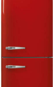 Smeg 24 Inch 50's Retro Design 24" Bottom Freezer Refrigerator FAB32URRD3