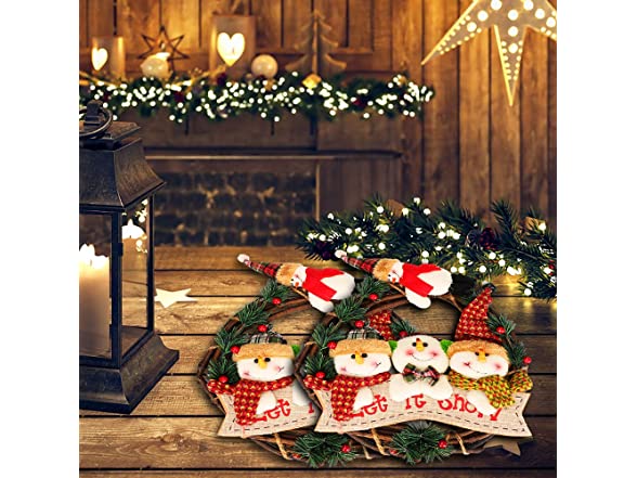 Snowman Doll Tree Pendant Ornament