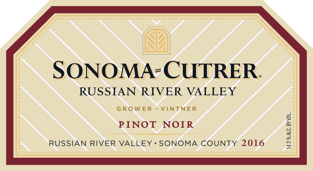 Sonoma-Cutrer 2016 Russian River Valley Pinot Noir (375ML half-bottle) - Red Wine