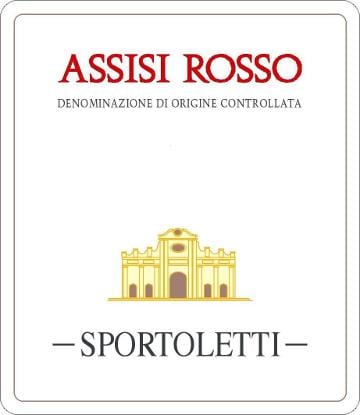 Sportoletti 2017 Assisi Rosso - Tuscan Blends Red Wine