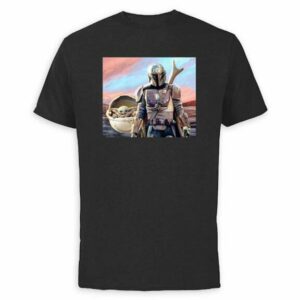 Star Wars: The Mandalorian T-Shirt for Adults Customized Official shopDisney