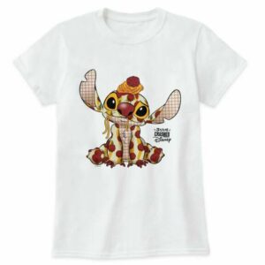 Stitch Crashes Disney T-Shirt for Adults Lady and the Tramp Customized