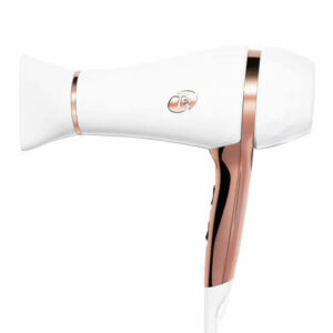 T3 Hair Dryers white - White & Rose Gold Tourmaline Ceramic T3 Featherweight 2 Blow Dryer